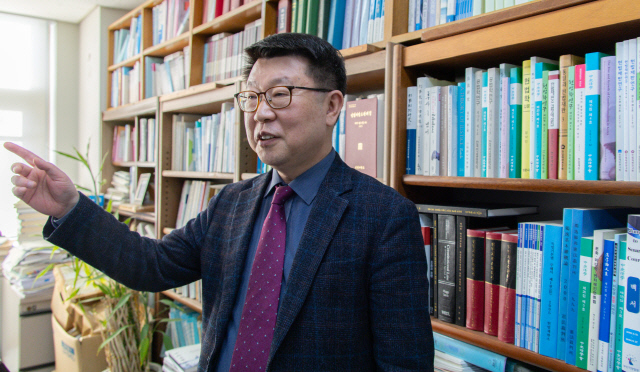 이인호 중앙대 교수. 이슬기기자 9904sul@